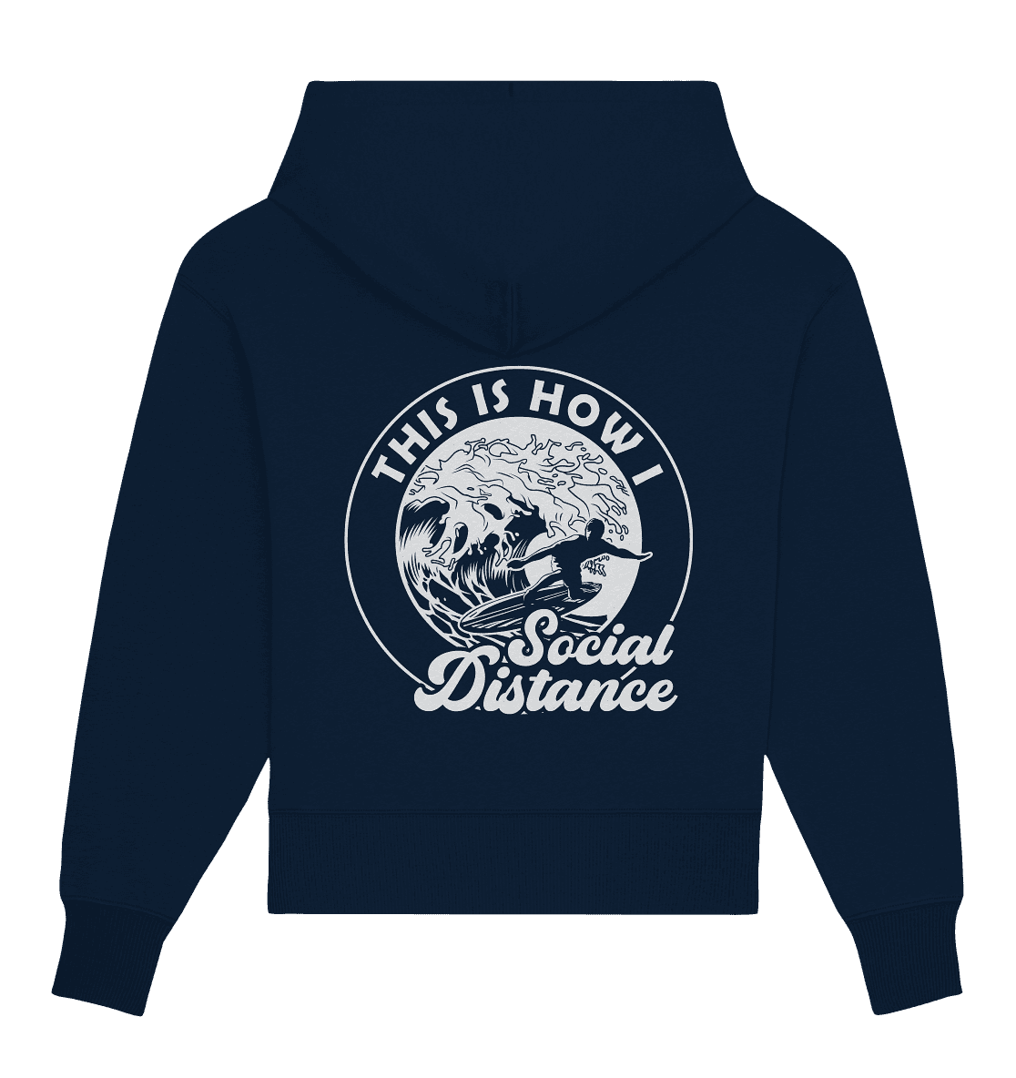 Social Distance Collection - Organic Oversize Hoodie